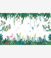 RIO - Papier peint panoramique - Jungle et oiseaux